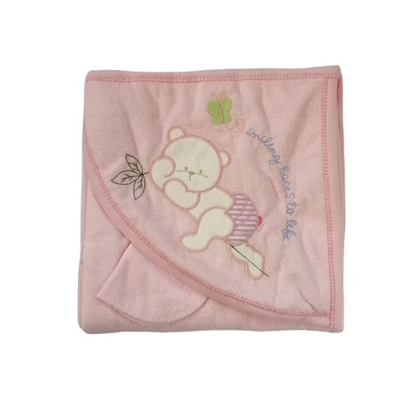 Peškir roze Meda 3027 - peškir za decu