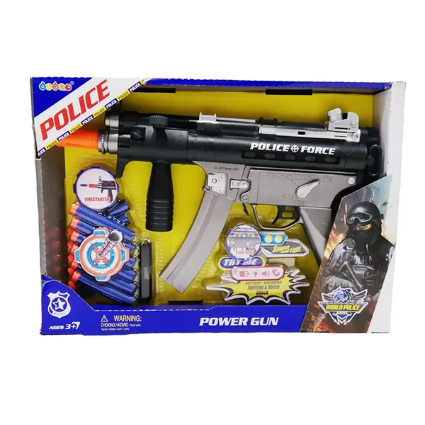 Police Uzi plus meci 33990 - policijaski pištolj igračka