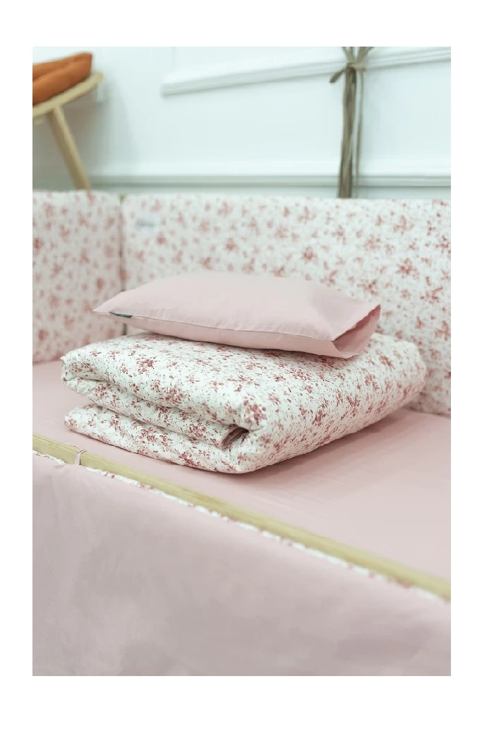 Posteljina roze C-13 - posteljina za krevetac