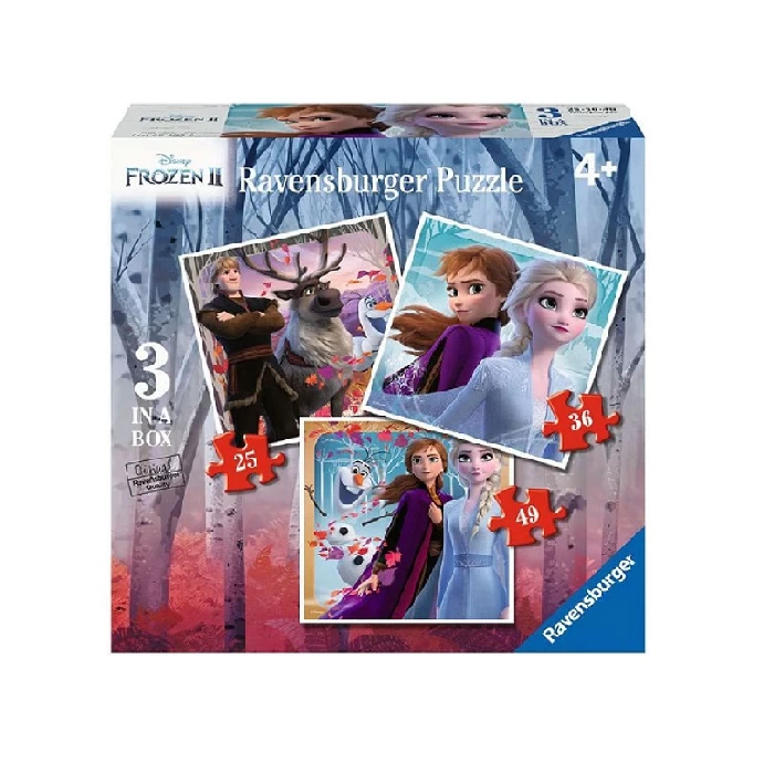 Puzzle 3u1 Frozen RA03033 - puzle za decu
