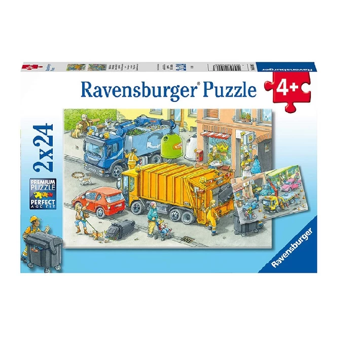 Puzzle Sakupljanje smeća RA05096 - puzle za decu
