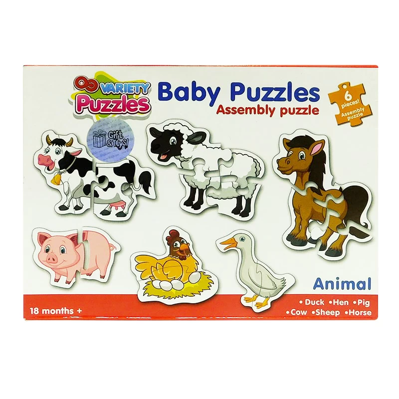 Puzzle životinje