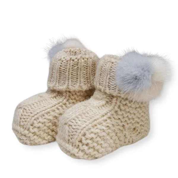 Vunene čarape za bebe 9001 - vunene čarapice za bebe