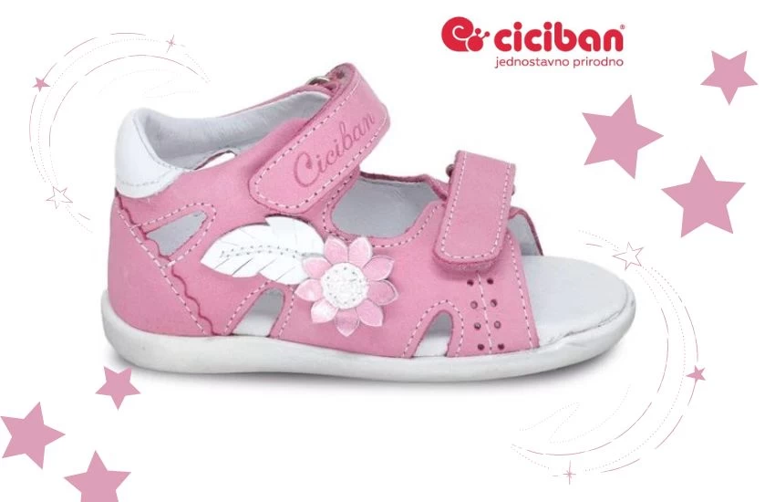 ciciban sandale za devojcice roze